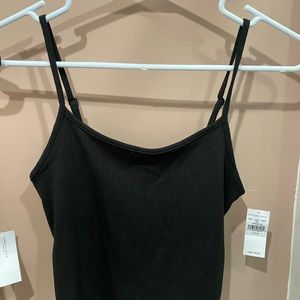 Crop top spaghetti strap tanks